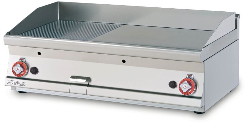 Gas plate grills